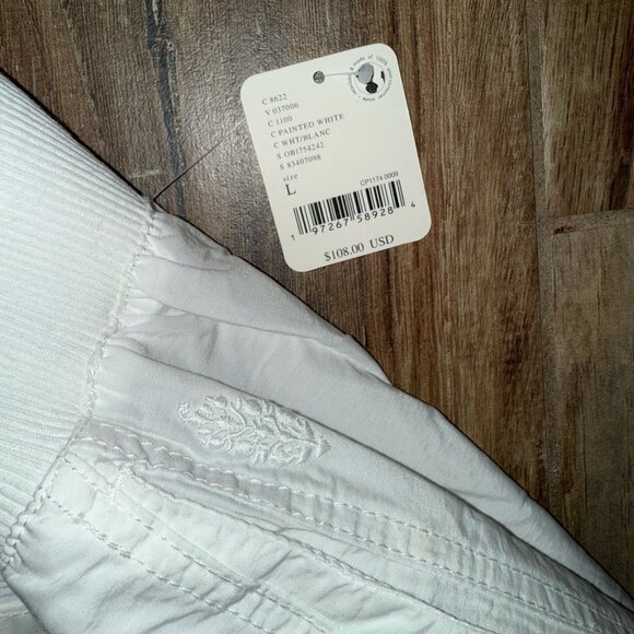 Free People Movement White Mesmerize Me Pant - Picture 4 of 5